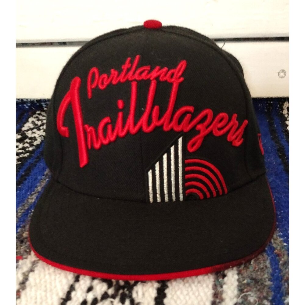 Portland Trailblazers New Era 9Fifty Spellout Wool Cap 7 1/4